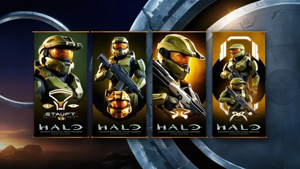 halo (2003) game icons and banners