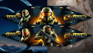 halo (2003) game icons banners